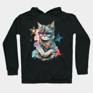 Cute Cat Superstar Hoodie